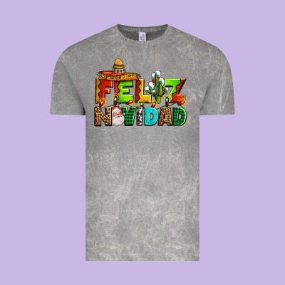 Feliz Navidad Sombrero Vintage Tee Designed By Adodesignshop