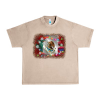 French Oak mexico flag christmas Urban Heavy Tee - AdoDesignShop