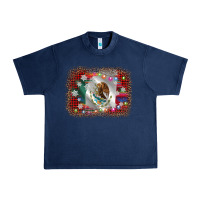 Navy mexico flag christmas Urban Heavy Tee - AdoDesignShop