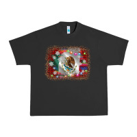 Pigment Black mexico flag christmas Urban Heavy Tee - AdoDesignShop