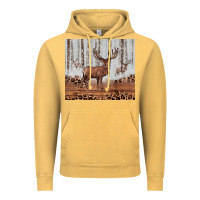 Vintage Mustard reinder Vintage Hoodie - JahusDesignShop