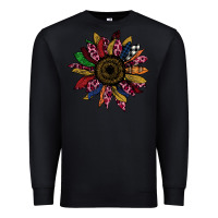 Black Cheetah Christmas Sunflower Premium Sweatshirt - Bettercallsaul
