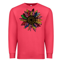 Cardinal Cheetah Christmas Sunflower Premium Sweatshirt - Bettercallsaul
