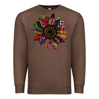 Chestnut Cheetah Christmas Sunflower Premium Sweatshirt - Bettercallsaul