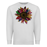 Dove Grey Cheetah Christmas Sunflower Premium Sweatshirt - Bettercallsaul