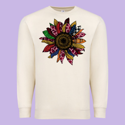 Cheetah Christmas Sunflower Premium Sweatshirt Designed By Bettercallsaul