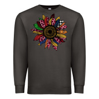 Smoke Cheetah Christmas Sunflower Premium Sweatshirt - Bettercallsaul