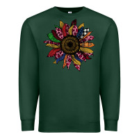 Sports Green Cheetah Christmas Sunflower Premium Sweatshirt - Bettercallsaul