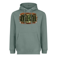 Sage Camouflage Patterned Mini Tried Heavyweight Hoodie - Bettercallsaul
