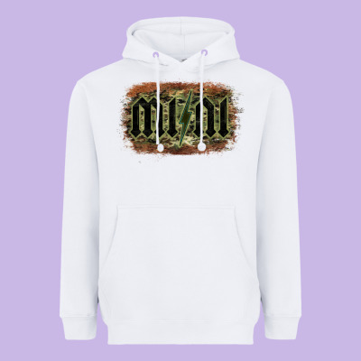 Camouflage Patterned Mini Tried Heavyweight Hoodie Designed By Bettercallsaul