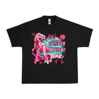 Black dinosaur  in october we wear pink Urban Heavy Tee - AdoDesignShop