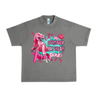 Tornado dinosaur  in october we wear pink Urban Heavy Tee - AdoDesignShop