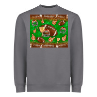 Storm football leopard Heavyweight Sweatshirt - NancyCooperArtShop