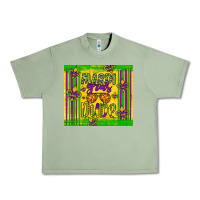 Oil Green mardi gras dude Urban Heavy Tee - Artiststas