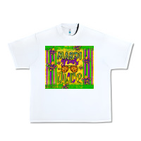 White mardi gras dude Urban Heavy Tee - Artiststas