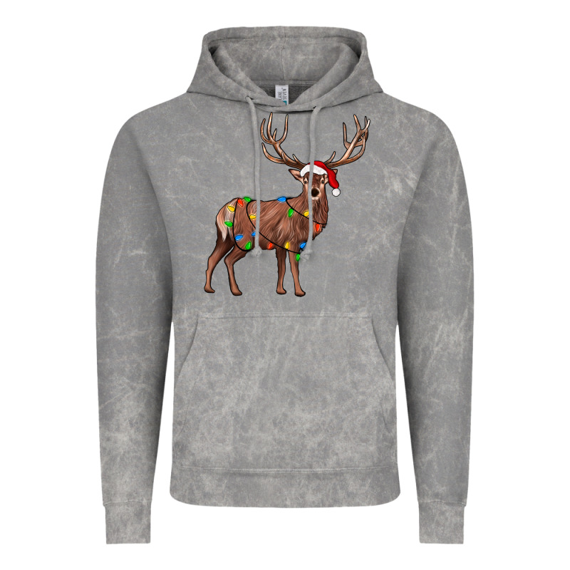 Reindeer Vintage Hoodie by JahusDesignShop | Teevron