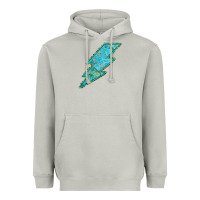 Moon Dust Turquoise Lightning Heavyweight Hoodie - Bettercallsaul