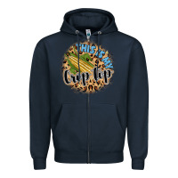 Navy this is my Zipper Hoodie - MaliasSmallBusiness