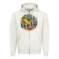 Oatmeal Heather this is my Zipper Hoodie - MaliasSmallBusiness