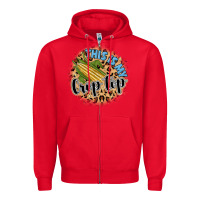 Red this is my Zipper Hoodie - MaliasSmallBusiness