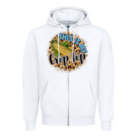 White this is my Zipper Hoodie - MaliasSmallBusiness