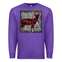 Purple Christmas Deer Premium Sweatshirt - Bettercallsaul