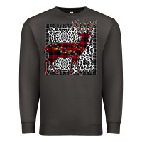 Smoke Christmas Deer Premium Sweatshirt - Bettercallsaul