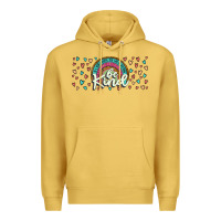 Antique Gold be kind Premium Hoodie - JahusDesignShop