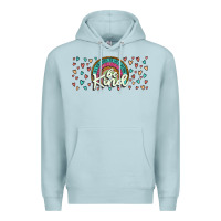 Blue Mist be kind Premium Hoodie - JahusDesignShop