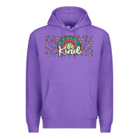 Purple be kind Premium Hoodie - JahusDesignShop