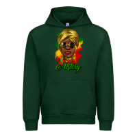 Forest Green I am Black History Urban Hoodie - HowdyJamesFarm