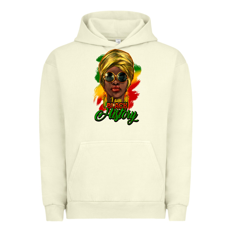 I Am Black History Urban Hoodie by HowdyJamesFarm | Teevron