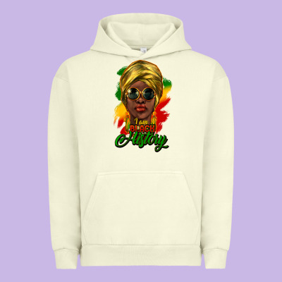 I Am Black History Urban Hoodie Designed By Howdyjamesfarm