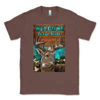 Chestnut Western Buck Deer Garden Classic Tee - LillyAllenDesigns
