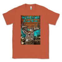Copper Western Buck Deer Garden Classic Tee - LillyAllenDesigns