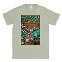 Matcha Western Buck Deer Garden Classic Tee - LillyAllenDesigns