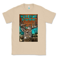 Mushroom Western Buck Deer Garden Classic Tee - LillyAllenDesigns