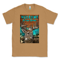 Toasted Coconut Western Buck Deer Garden Classic Tee - LillyAllenDesigns