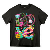 Asphalt love summer nurse Heavy Core Tee - texasbilliewilder