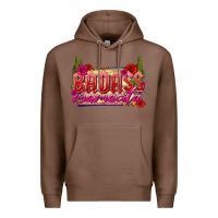Chestnut Badass Mamacita Premium Hoodie - texasbilliewilder