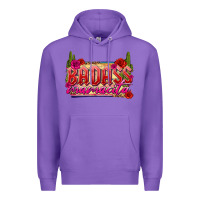 Purple Badass Mamacita Premium Hoodie - texasbilliewilder