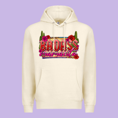 Badass Mamacita Premium Hoodie Designed By Texasbilliewilder