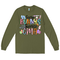 Army Green every bunnys favorite cma Long Sleeve Tee - MaliasSmallBusiness