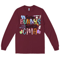 Burgundy every bunnys favorite cma Long Sleeve Tee - MaliasSmallBusiness