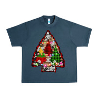 Midnight Navy arrowhead christmas trees Urban Heavy Tee - AdoDesignShop