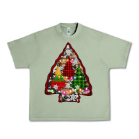 Oil Green arrowhead christmas trees Urban Heavy Tee - AdoDesignShop