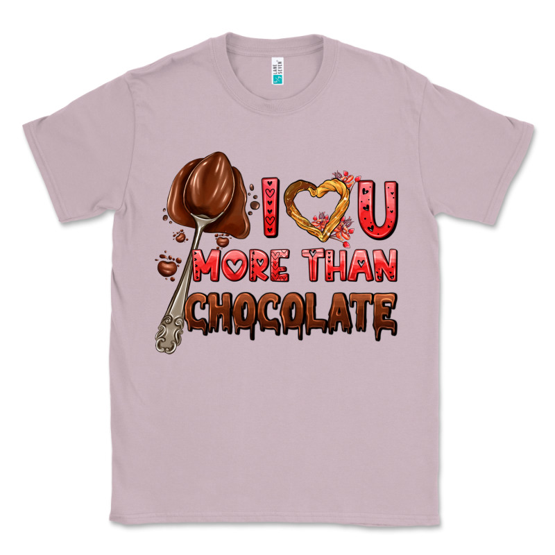 I Love You More Than Chocolate Classic Tee by AdoDesignShop | Teevron
