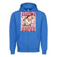 True Royal santas favorite nurse Zipper Hoodie - MaliasSmallBusiness