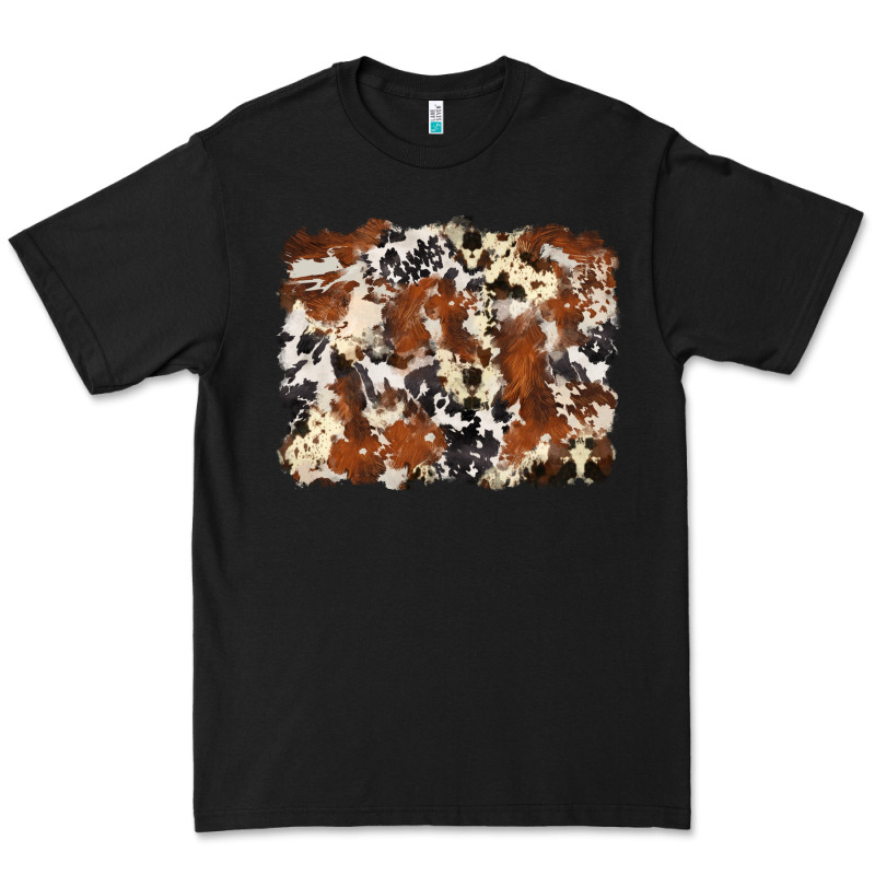 Cowhide Background Premium Tee by Zillion Design Studio | Teevron