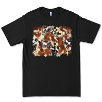 Black cowhide background Premium Tee - Zillion Design Studio